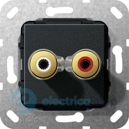 Вставка WBT-0710 Cu nextgen Gira 566510, чорний матовий