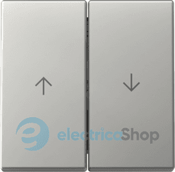 Клавіша 2-кл. зі стрілками System 55 Gira 3294600, сталь