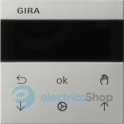 Накладка жалюзі та таймеру S3000 System 55 Gira 5366600, сталь