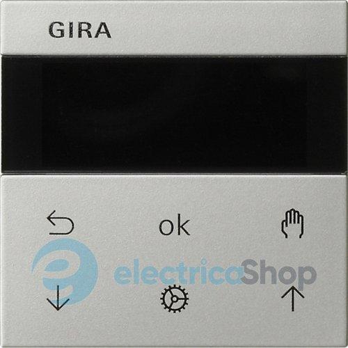 Накладка жалюзі та таймеру S3000 System 55 Gira 5366600, сталь