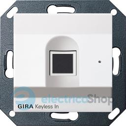 Біометричний замок System 55 Gira 261703, білий глянцевий