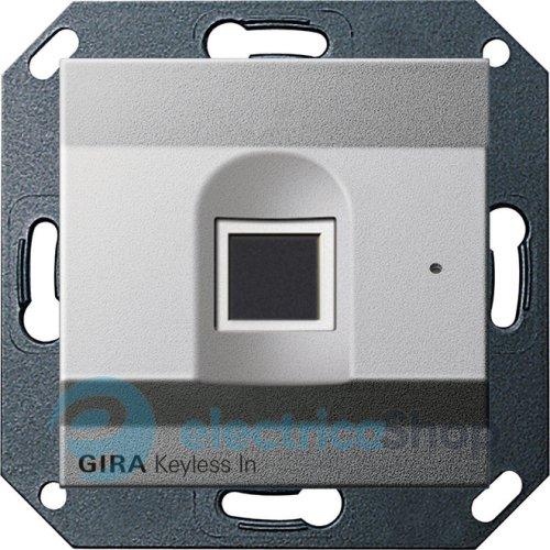 Біометричний замок System 55 Gira 261726, алюміній