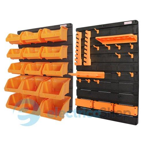 Органайзер для інструментів настінний,e.toolbox.pro.26, 35 елементів 825х210х585мм t011026 E.NEXT
