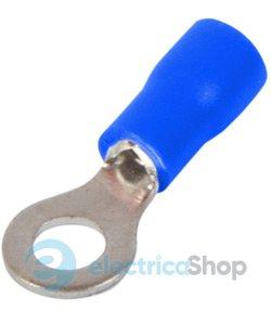 Ізольований наконечник e.terminal.stand.rv1.1,25.6.blue 0.5-1.5 кв.мм, синій, 100шт s1036011 E.NEXT