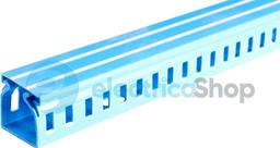 Короб пластиковий перфорований e.trunking.perf.stand.25.40, 25х40мм, блакитний 2м s13033018 E.NEXT