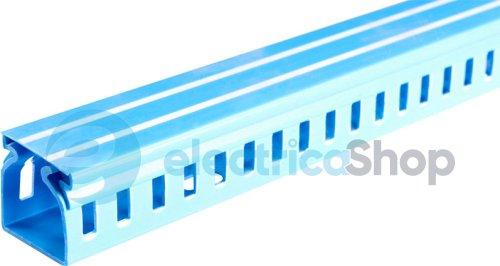 Короб пластиковий перфорований e.trunking.perf.stand.40.40, 40х40мм, блакитний 2м s13033020 E.NEXT
