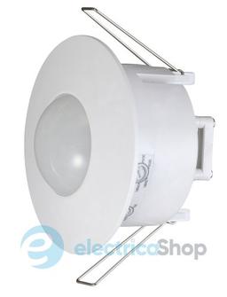 Датчик руху інфрачервоний стельовий, що вбудовується e.sensor.pir.42.white(білий), 360°, IP20 s061011 E.NEXT