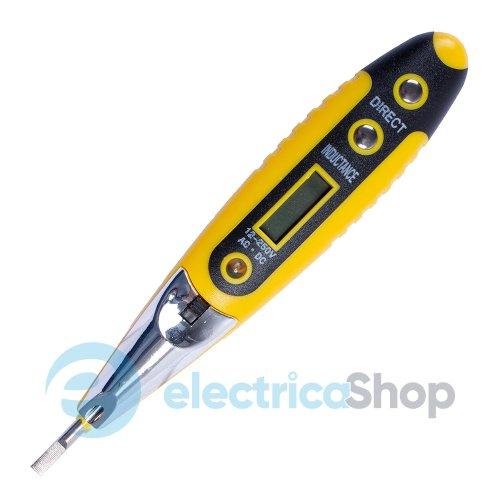 Індикатор-тестер e.tool.test10 130х3 прямий шліц АС/DC12-250В t001110 E.NEXT