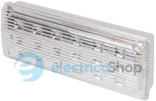 Світильник аварійний e.emerg.506L.led.Li.3h.IP20, не постійний, 3 години l0660031 E.NEXT