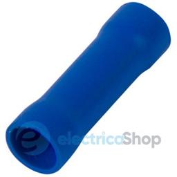 Гільза з'єднувальна ізольована e.splice.stand.bv.5.blue 4-6 кв.мм, синя (в упаковці 100шт)