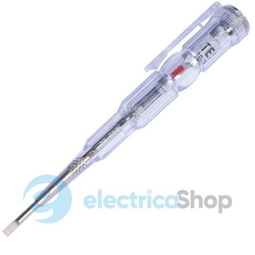 Індикатор-тестер e.tool.test08 140х3,5 прямий шліц АС/DC70-250В t001108 E.NEXT