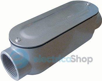 З'єднувач ревізійний прямий e.industrial.pipe.db.revise.direct.1/2" для труб 1/2" i0550001 E.NEXT