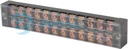 Клемна колодка захищена, 12 гр. e.tc.protect.25.12, 400V/25А, E.NEXT p056010