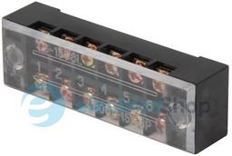 Клемна колодка захищена, 6 гр. e.tc.protect.15.6, 400V/15А, E.NEXT p056003