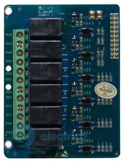 Плата розширення 6ти релейних виходів e.f-drive.pump.relay.6 E.NEXT i0801109