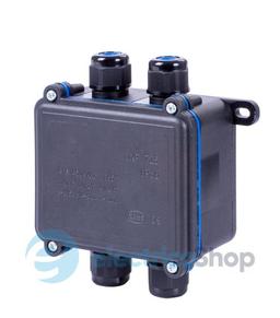 Коробка розподільча e.wdb.cnp723.4t.b з клемником, 103х96х42 мм, IP68 s071002 E.NEXT