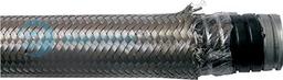 Металорукав e.met.sleeve.stand.proof.braid.25 ізольований, в металевій оплітці s050004 E.NEXT (50 метрів)