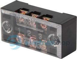 Клемна колодка захищена, 3 гр. e.tc.protect.45.3, 400V/45А, E.NEXT p056015