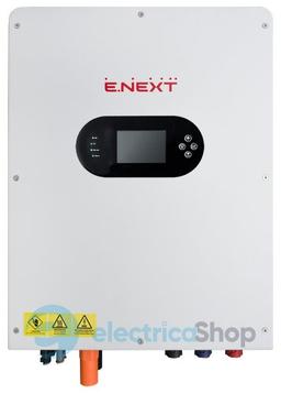 Інвертор гібридний трифазний e.inv.h3.industrial.48.12000 48/400В, 12000Вт i096008 E.NEXT