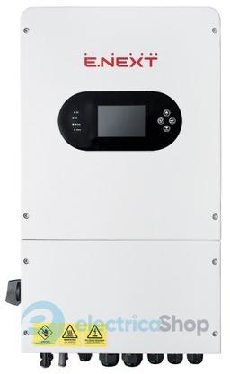 Інвертор гібридний однофазний e.inv.h1.industrial.48.6000 48/230В, 6000Вт i096001 E.NEXT