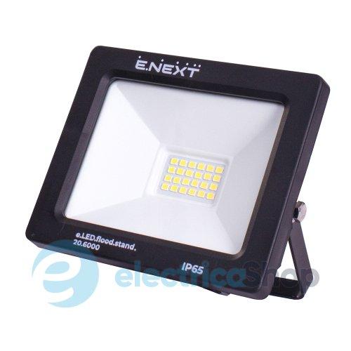 Прожектор світлодіодний 20Вт, e.LED.flood.stand.20.6000, 20Вт, 6000К l0790002 E.NEXT