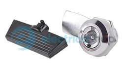 Замок e.lock.02 подвійна бородка, 22-25/50, пластиковий ключ s053102 E.NEXT