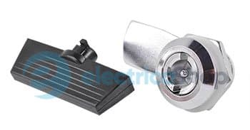 Замок e.lock.02 подвійна бородка, 22-25/50, пластиковий ключ s053102 E.NEXT