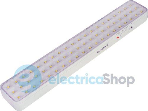 Світильник аварійний e.emerg.stand.9860K.led.3/6h.IP20, 3/6 годин l0680002 E.NEXT