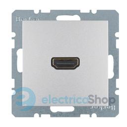 HDMI-розетка Berker S.1 3315421404, алюміній