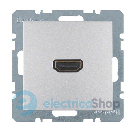 HDMI-розетка Berker S.1 3315421404, алюміній