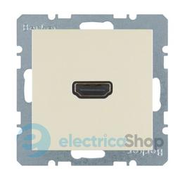 HDMI-розетка Berker S.1 3315428982, біла