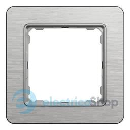 Рамка 1-пост Sedna Elements SDD370801U матовий алюміній