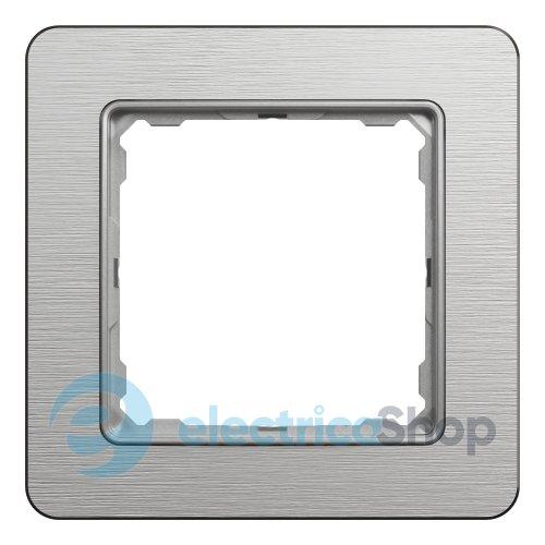 Рамка 1-пост Sedna Elements SDD370801U матовий алюміній