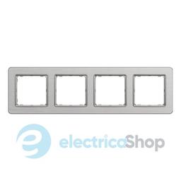 Рамка 4-пости Sedna Elements SDD370804U матовий алюміній