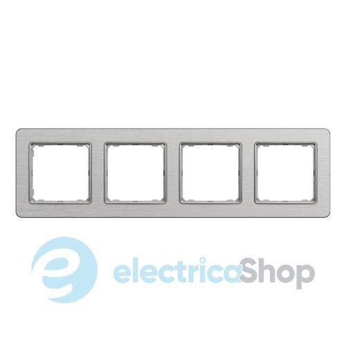 Рамка 4-пости Sedna Elements SDD370804U матовий алюміній