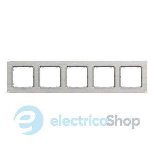Рамка 5-постів Sedna Elements SDD370805U матовий алюміній