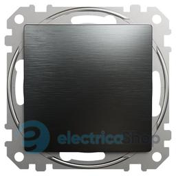 Перемикач 1-кл. Sedna Elements SDD172106U матовий титан