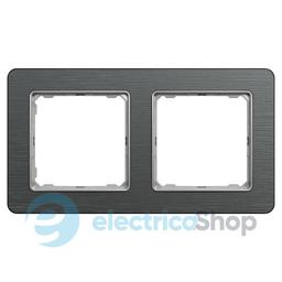 Рамка 2-пости Sedna Elements SDD372802U матовий титан