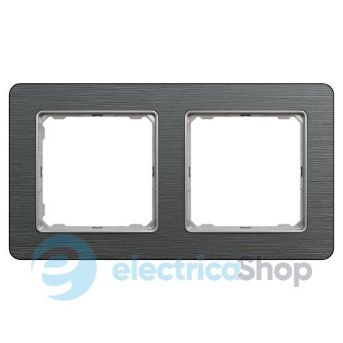 Рамка 2-пости Sedna Elements SDD372802U матовий титан