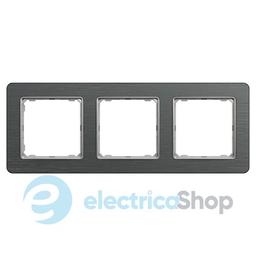 Рамка 3-пости Sedna Elements SDD372803U матовий титан