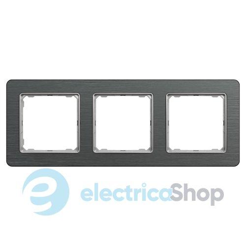 Рамка 3-пости Sedna Elements SDD372803U матовий титан