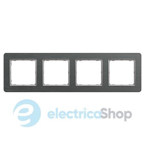 Рамка 4-пости Sedna Elements SDD372804U матовий титан
