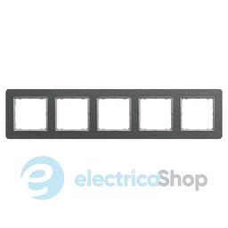 Рамка 5-постів Sedna Elements SDD372805U матовий титан