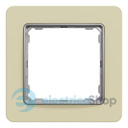 Рамка 1-пост Sedna Elements SDD392801 матовий пісочний