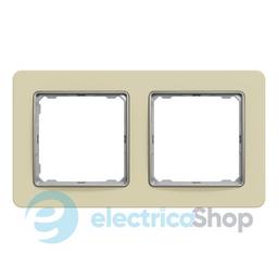 Рамка 2-пости Sedna Elements SDD392802 матовий пісочний