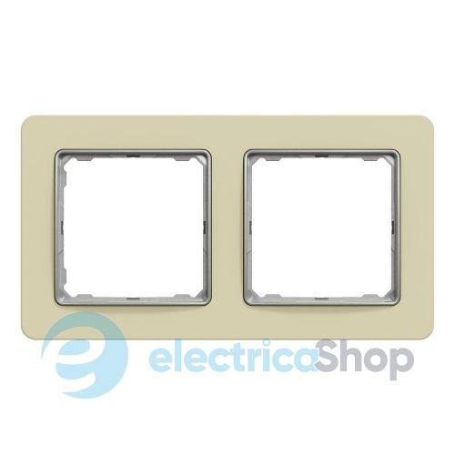Рамка 2-пости Sedna Elements SDD392802 матовий пісочний