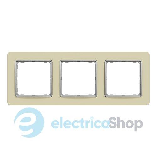Рамка 3-пости Sedna Elements SDD392803 матовий пісочний