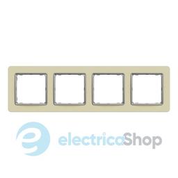 Рамка 4-пости Sedna Elements SDD392804 матовий пісочний