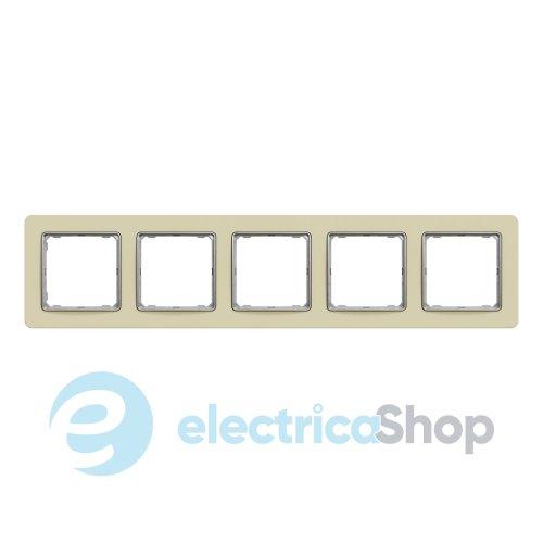 Рамка 5-постів Sedna Elements SDD392805 матовий пісочний