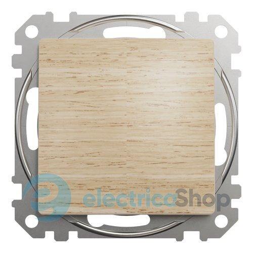 Вимикач 1-кл. Sedna Elements SDD180101U береза